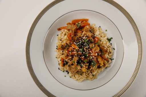 WOK DE CERDO CON ARROZ YAMANI