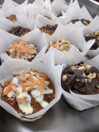 MUFFINS DE CARROT CAKE